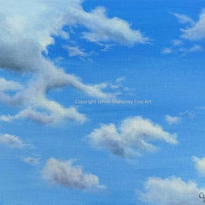 Cloudscape 002 Original Acrylic Painting