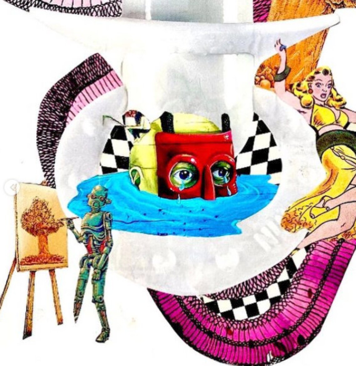 The Greatest Freedom Collage Wall Art Print Etsy