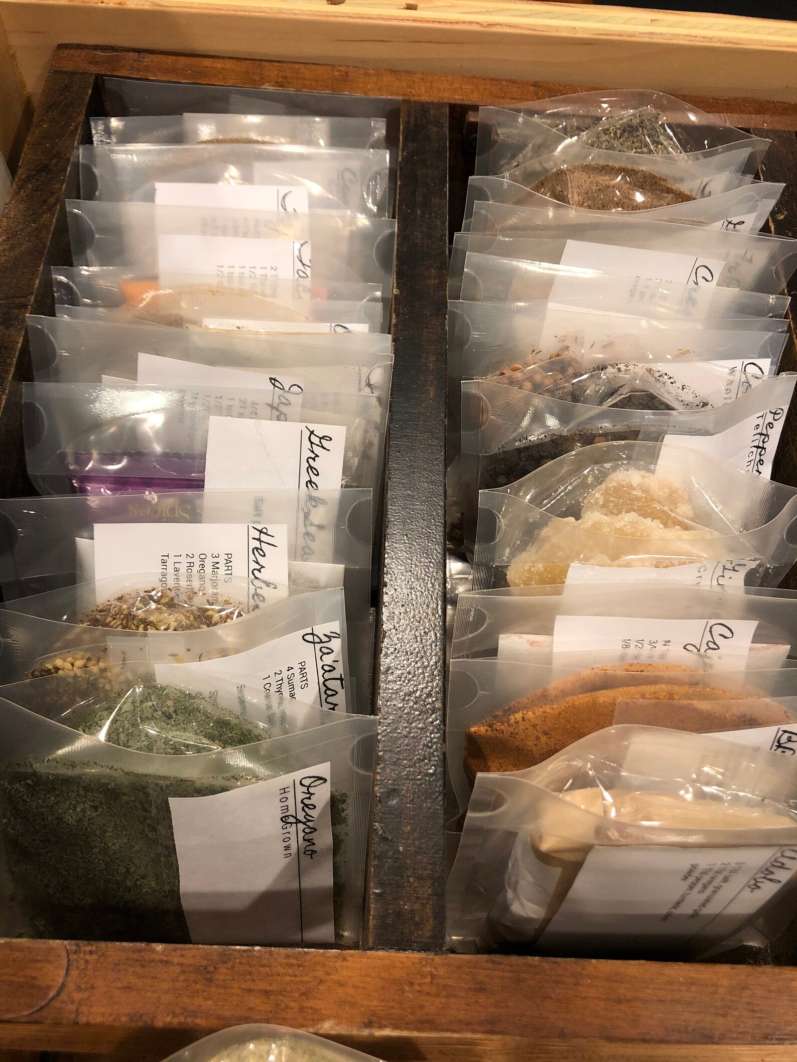 Spice Packets Organize Outside the Jar Etsy
