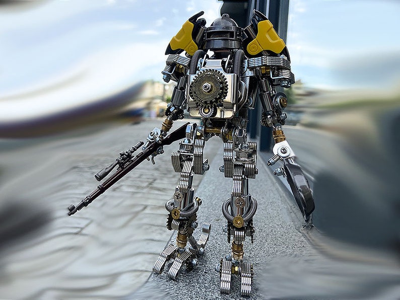 DIY PlayerUnknown's Battlegrounds PUBG Metal Robot Model | Etsy