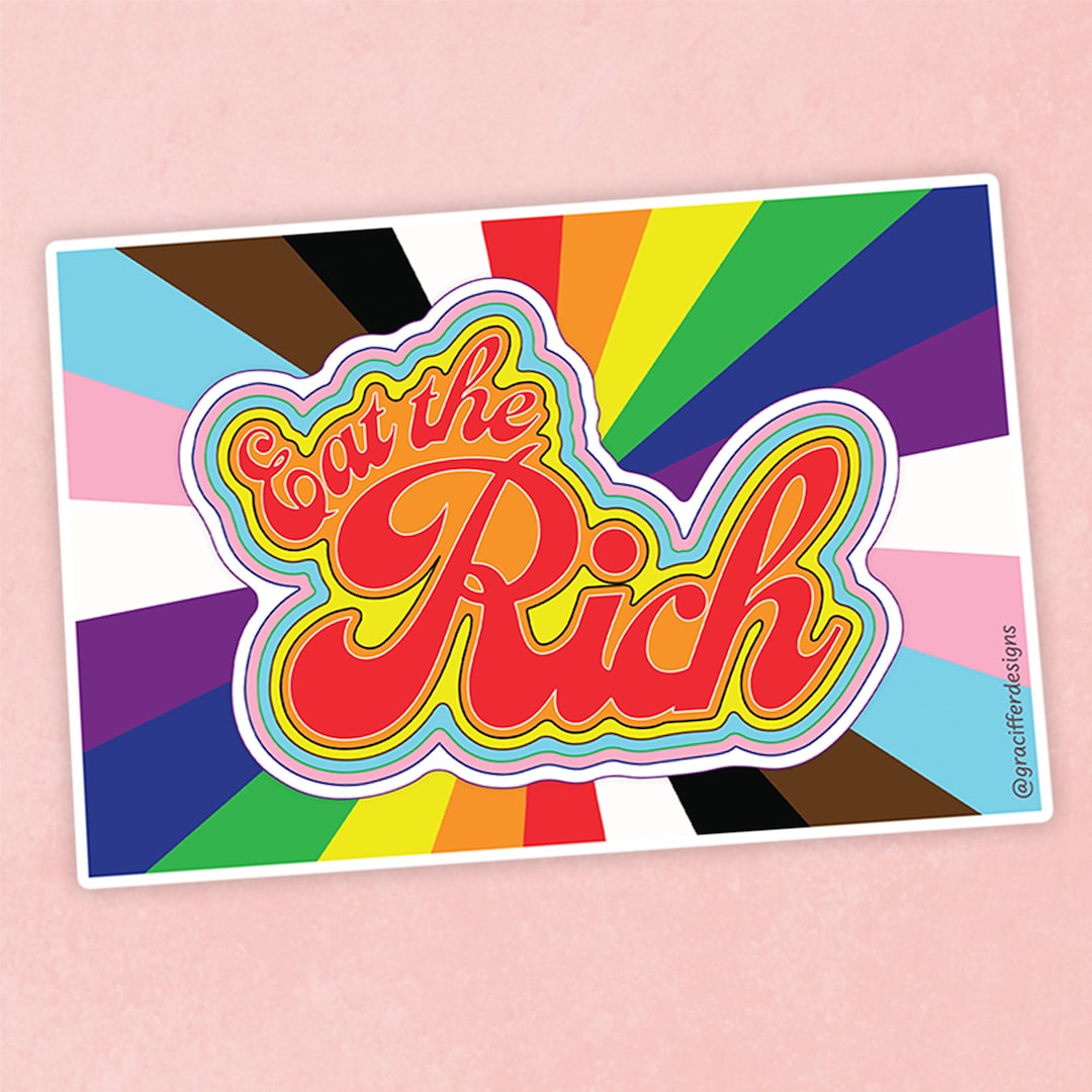 Subtle Progress Pride Flag Sticker for Laptop or Water Bottle, Discreet ...