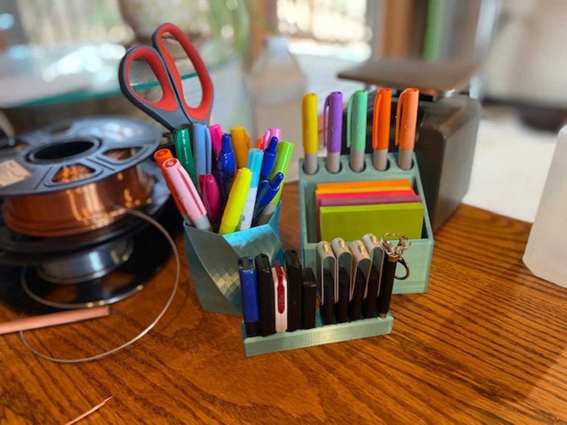 3d Printed Office Storage Gadgets Bundle read Description W/multiple