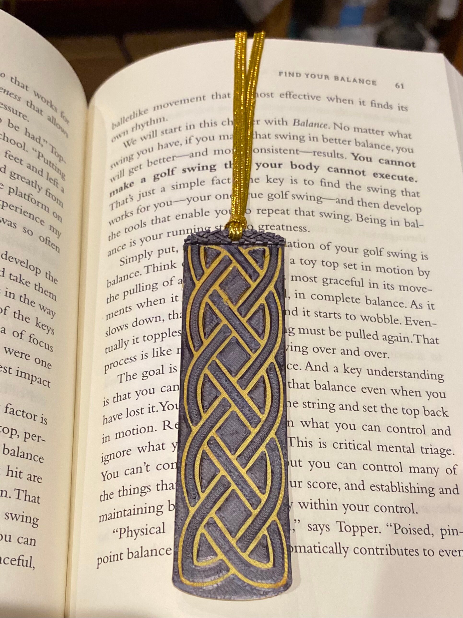 3d printed Norse/Viking Styled Bookmark Multiple color | Etsy