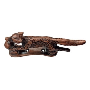 Shristy Hardware &quot;Running Fox&quot; Antique Iron Door Knocker