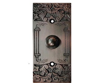 Shristy Hardware "Baasha" Decorative Brass Bell Push