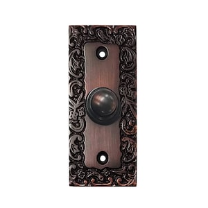 Shristy Hardware &quot;Chemarims&quot; Decorative Brass Bell Push