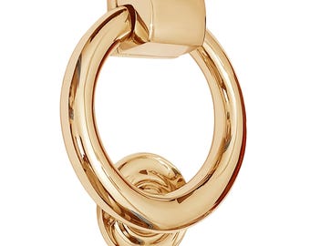 Shristy Hardware "Ring" Brass Door Knocker