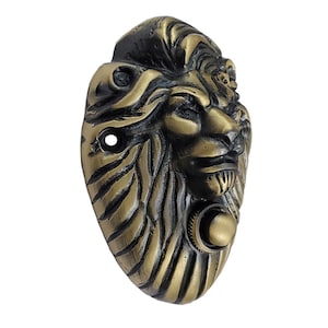 Shristy Hardware &quot;Lion Face&quot; Decorative Brass Bell Push Or Push Button