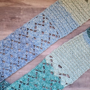 The Midseason Shell Infinity Scarf - Crochet Pattern
