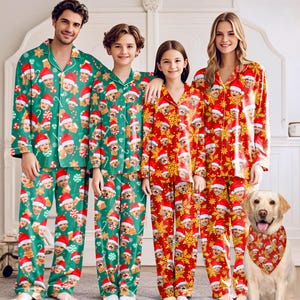 Etsy matching dog and owner pajamas hotsell