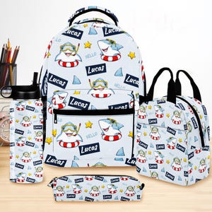 Personalized Backpack for Boys,Personalized Toddler Backpack,Toddler Gifts Boy,Book Bag for Kids,Back to School,Backpack Set Toddler Baby