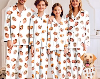 Custom Pajama Pants, Personalized Pet Face Pajamas