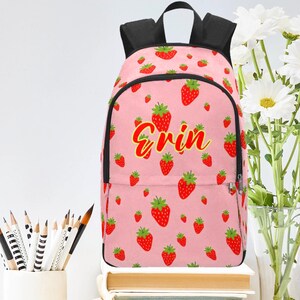 Personalized Kids Backpack,Custom Name,Waterproof Nylon Bookbag