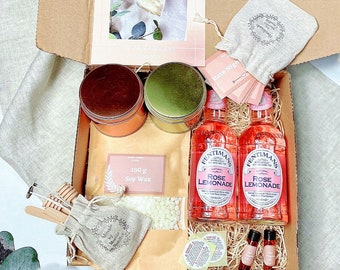 Date Night Box For Two,Scented Candle Making DIY Kit,Valentines Day Gift,Experience Box,Gift for Couples,Aniversery Gift,Craft Kit,Romantic