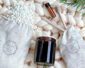 Christmas candle making kit,make your own candle,DIY gift idea,Christmas gift for her,experience gift,adult crafting kit,winter activity