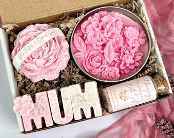 Personalisiertes Muttertags-Spa-Geschenkset: Vegane Aromatherapie-Verwöhnbox