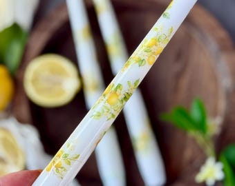 Zitronen-Taperkerzen: Mediterrane Küchendekoration, sommerliches Herzstück