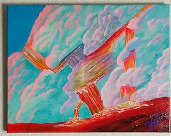 The Disorientation of Bliss - Original Acrylic Painting