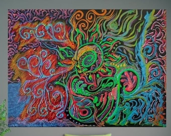 Breath of Life - Canvas Print of Original art