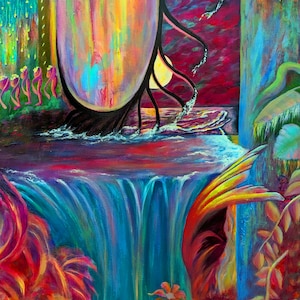 Invoking the Liminal Space - Original Acrylic Painting