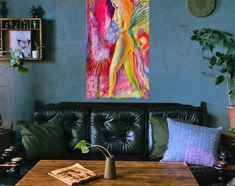 Wandering Wellspring Art Print – Jasmine Witzke Painting Poster