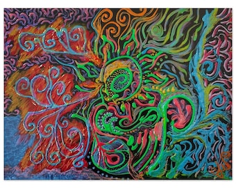 Breath of Life Poster – Jasmine Witzke Art, Semi-Glossy Print