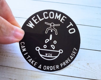 Welcome To City Walk (South Park Inspired) Waterproof Vinyl Sticker