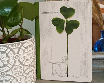 Lucky notebook · A5 · illustrated, Stationery, Gift