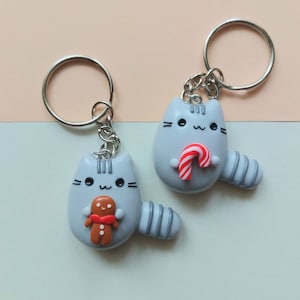Pusheen Stormy Keychain Etsy