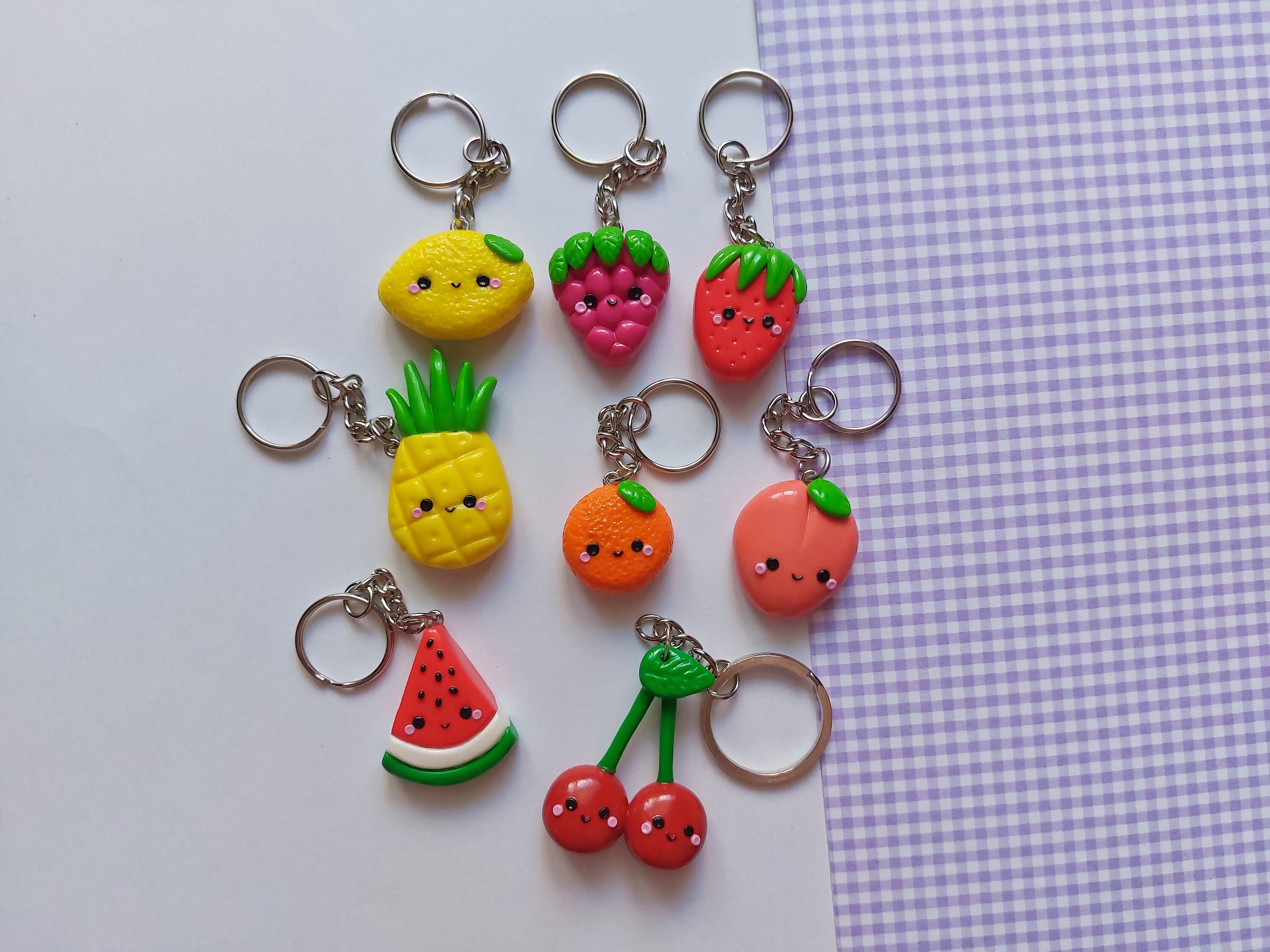 Fruit Keychain Etsy Singapore