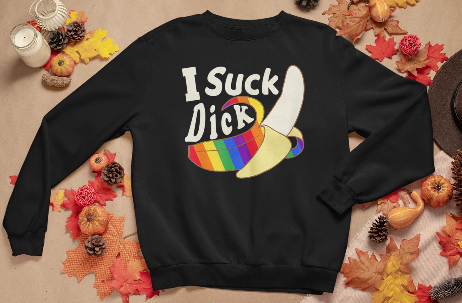 I Suck Dick Lgbt Gay Pride Rainbow Banana Oral Sex T Shirt Etsy