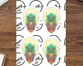 UNICKART - Guardian Lion Sticker