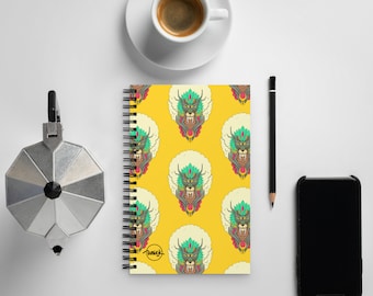 UNICKART - Guardian Lion Spiral notebook