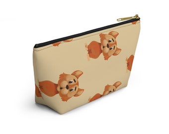 UNICKART - UNICKART - Puppy Face Accessory Pouch w T-bottom in