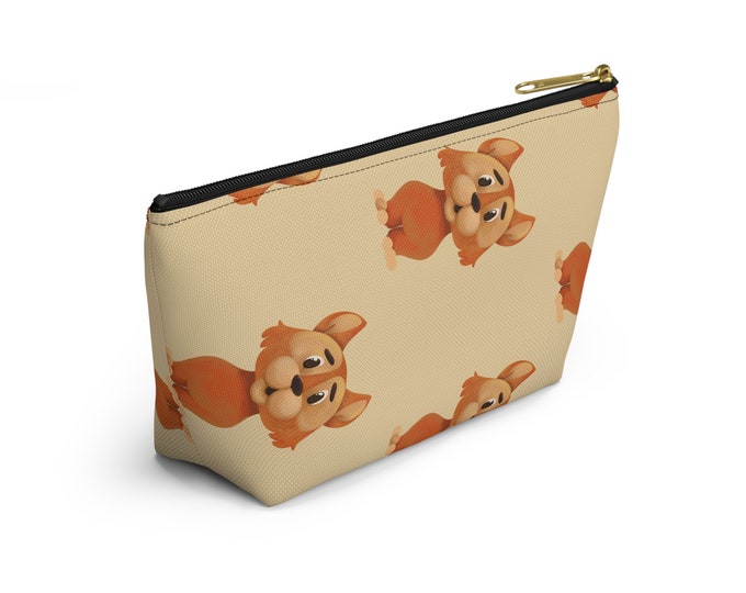 UNICKART - UNICKART - Puppy Face Accessory Pouch w T-bottom in