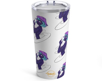 UNICKART - Space Galaxy Girl Tumbler 20oz