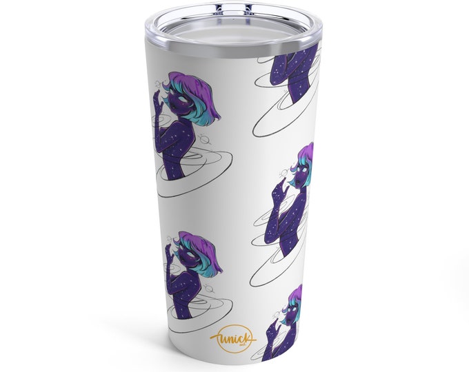 UNICKART - Space Galaxy Girl Tumbler 20oz