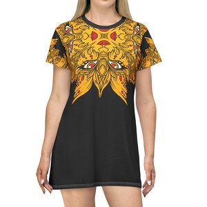 UNICKART Angel Eyes T-Shirt Dress