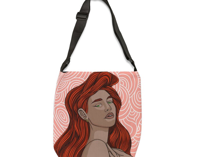 UNICKART Abstract Girl Above It - Adjustable Tote Bag (AOP)