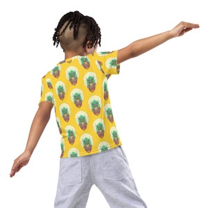 UNICKART - Guardian Lion Kids T-Shirt mit Rundhalsausschnitt