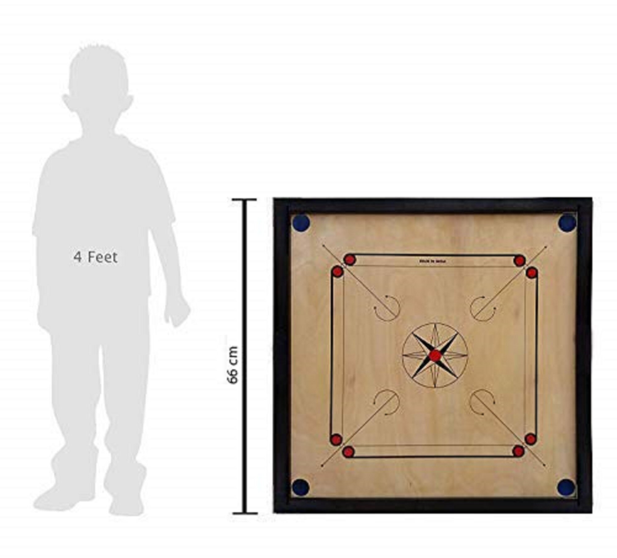 26x26 Inches Wooden Carrom BoardCarrom BoardCheap Carrom Etsy