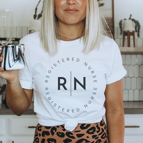 Registered Nurse Shirts, Nurse Shirt, RN Cute Shirt, Nursing Shirt, Nursing School Tee, Nurse Life T-Shirt, Gift For Nurse, Nurse We