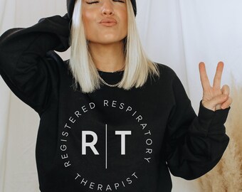 registered respiratory therapist sweatshirt, RRT shirt, future RT, lung squad, pulmonology team, new grad gift, profession shirts, RRT gift