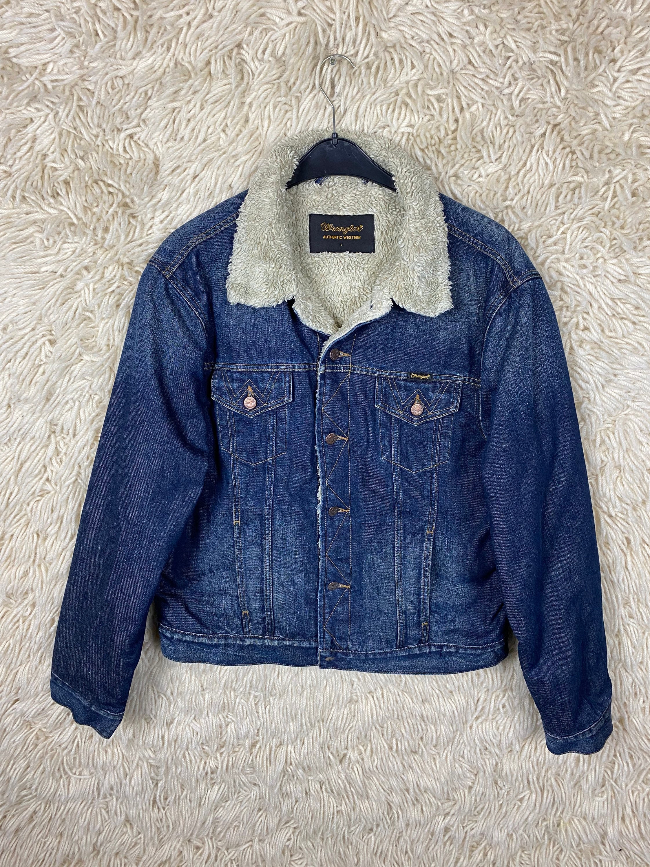 メール便対応！ 80s DESIGN ART PERU IMPORT DENIM JACKET