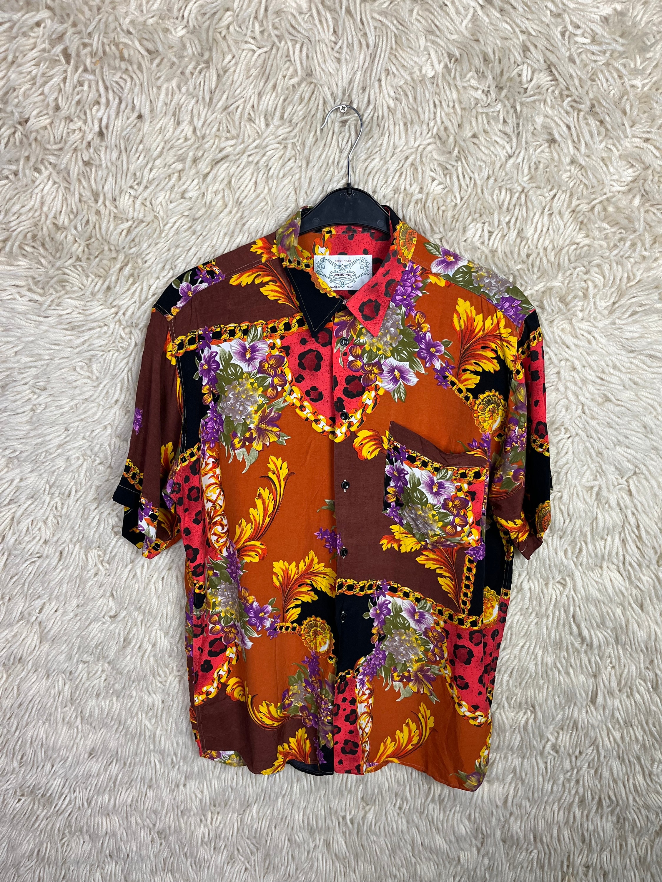 Versace Baroque Shirt - Etsy