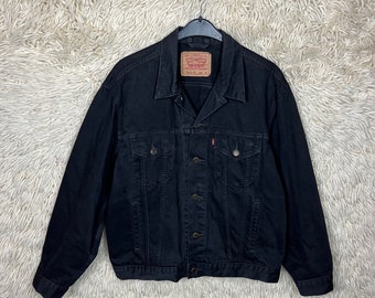 Vintage Levi’s Size XL Denim Jacket Jeansjacke Jacke unisex pockets 80s 90s