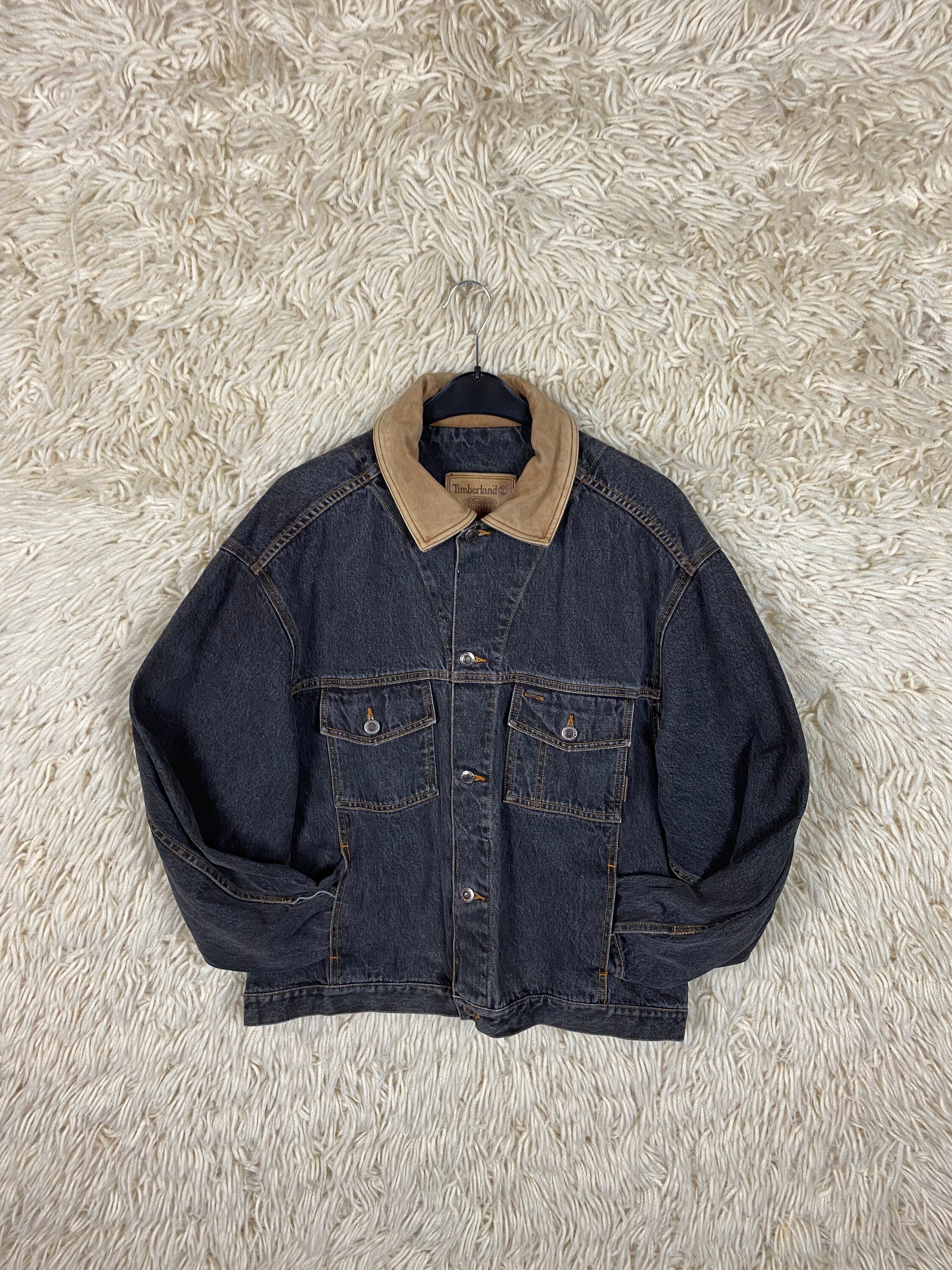 timberland denim coats & jackets