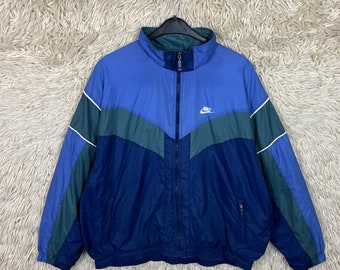 Vintage Nike Size L - XL Shelljacket Shell Jacket Sportjacke Jacke 80s 90s