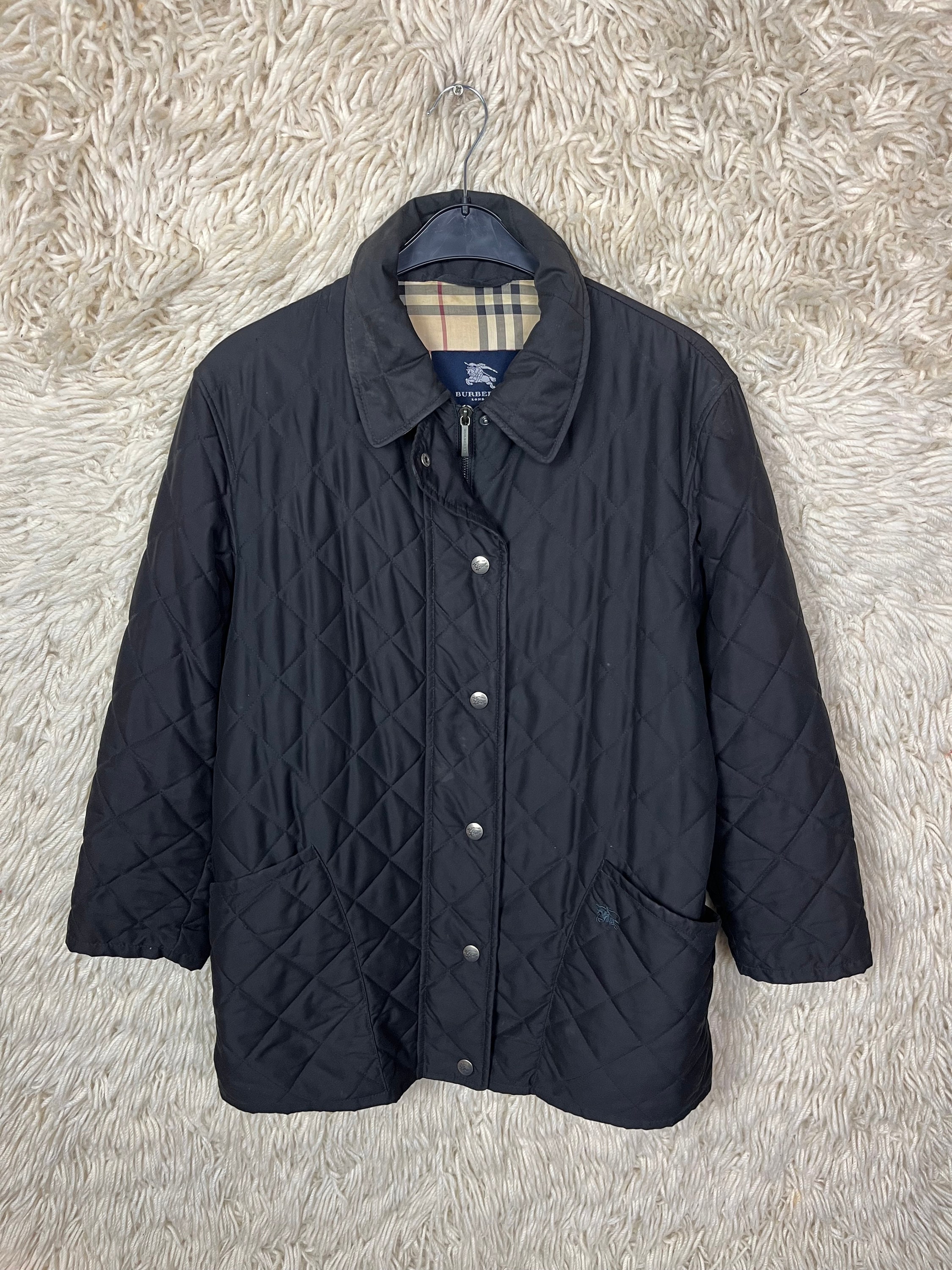 Vintage Burberry Jacket Women's Size S - M (36) Quilted Vintage Burberry Jacket Women's Size S - M (36) Quilted