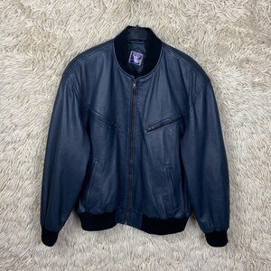 Vintage Leatherjacket Jacket Size M - L (54) Leather Jacket Vintage Leatherjacket Jacket Size M - L (54) Leather Jacket
